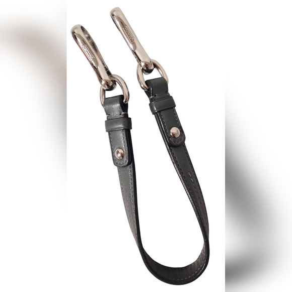 Coach Signature Op Art Convertible Hobo Handbag - Picture 8 of 16